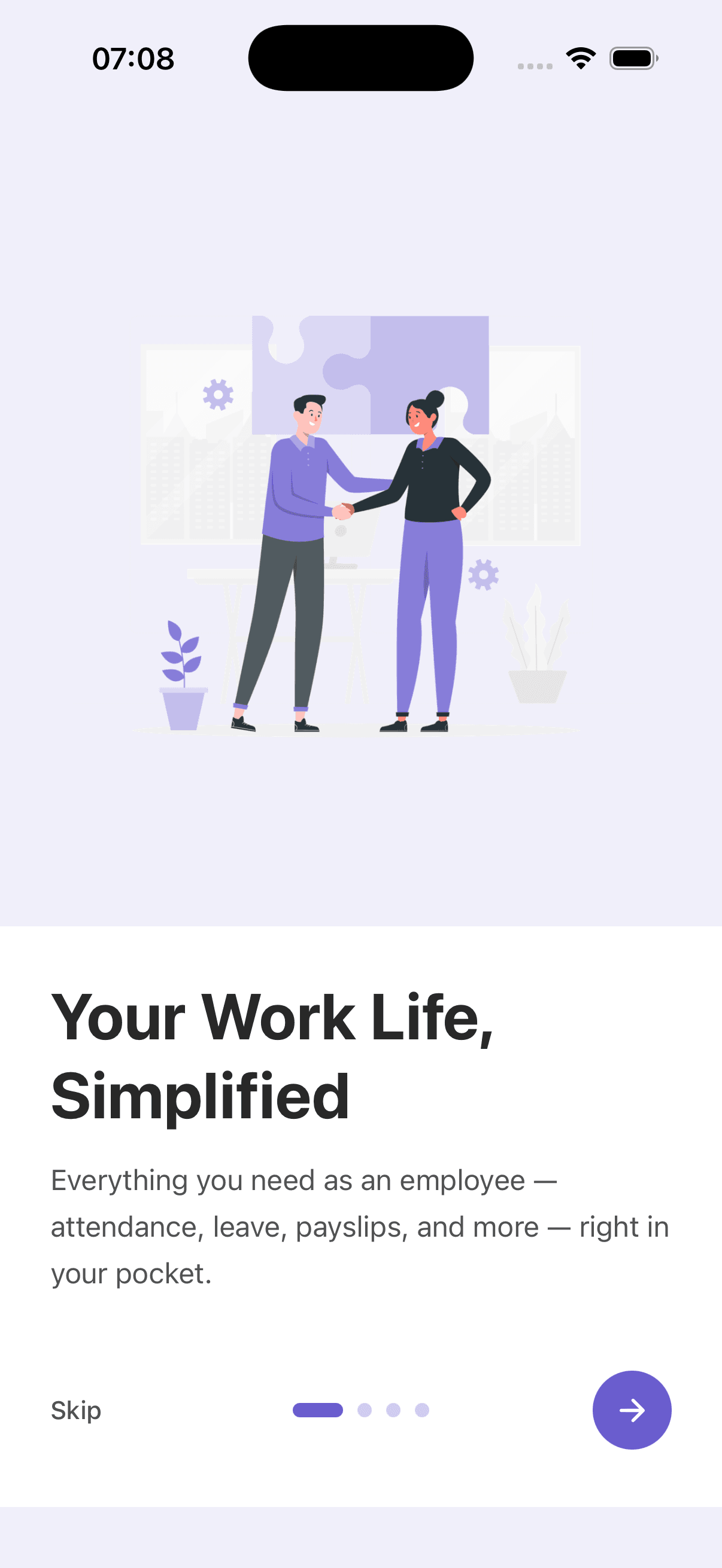 Nestus mobile app